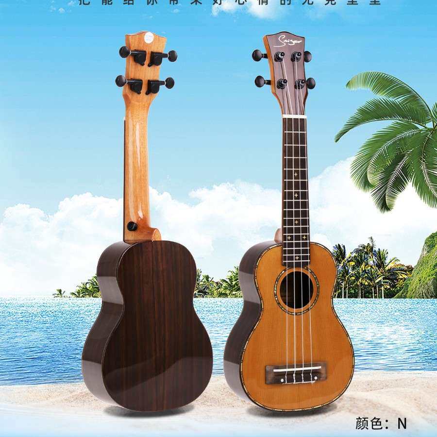 厂家现货 暑假新款26寸A级红松单板玫瑰木夹板Ukulele尤克