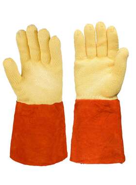 代尔塔203008耐高温250-300度 防切割隔热防烫抗撕裂劳保手套