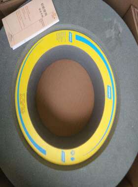 诺顿NORTON18型无心磨绿碳砂轮455*205*228.6GC80L专磨不锈钢轴承