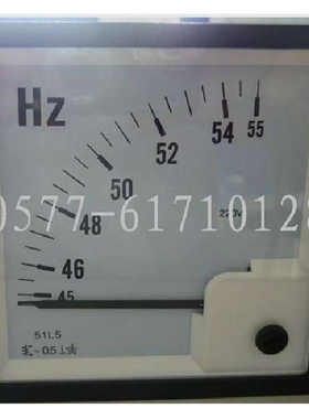 船用广角度频率表 功率表51TL 51L6 51L5 F96 C0S HZ W var KW