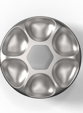 F13系列6餐宠物喂食器配件不锈钢食物盘智能小型犬宠物狗定时定量