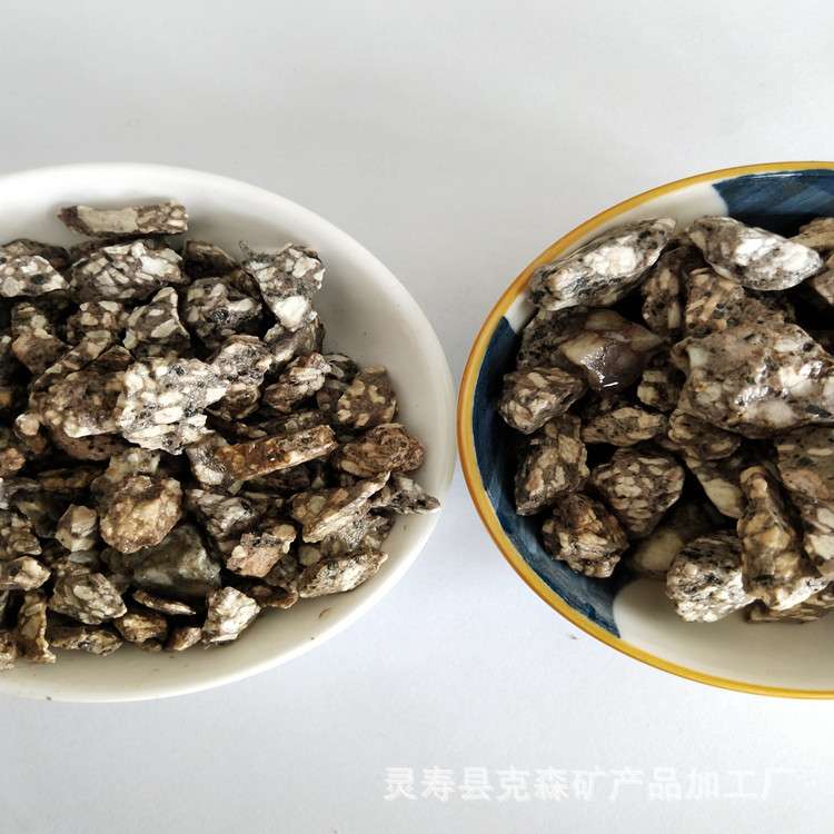 厂家供应水过滤黄金软质麦饭石颗粒 水质净化  无土栽培 麦饭石粉