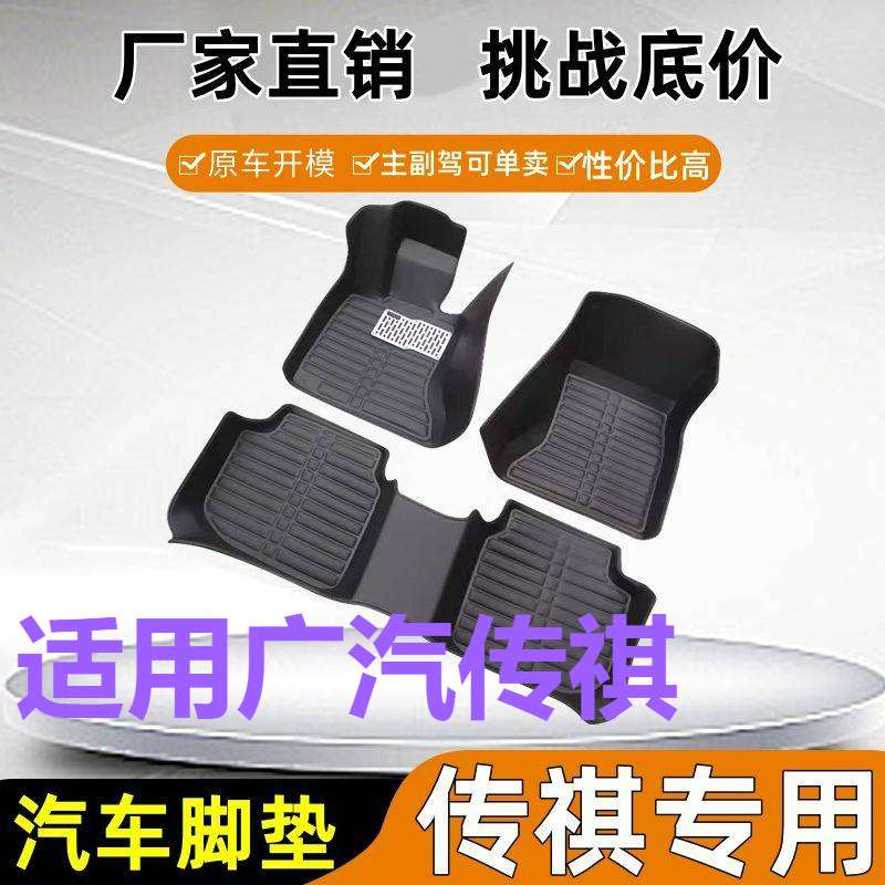 适用广汽传祺GS3/GS4/GS5/GS8/GA3GA6埃安S魅炫埃安Y埃汽车脚垫