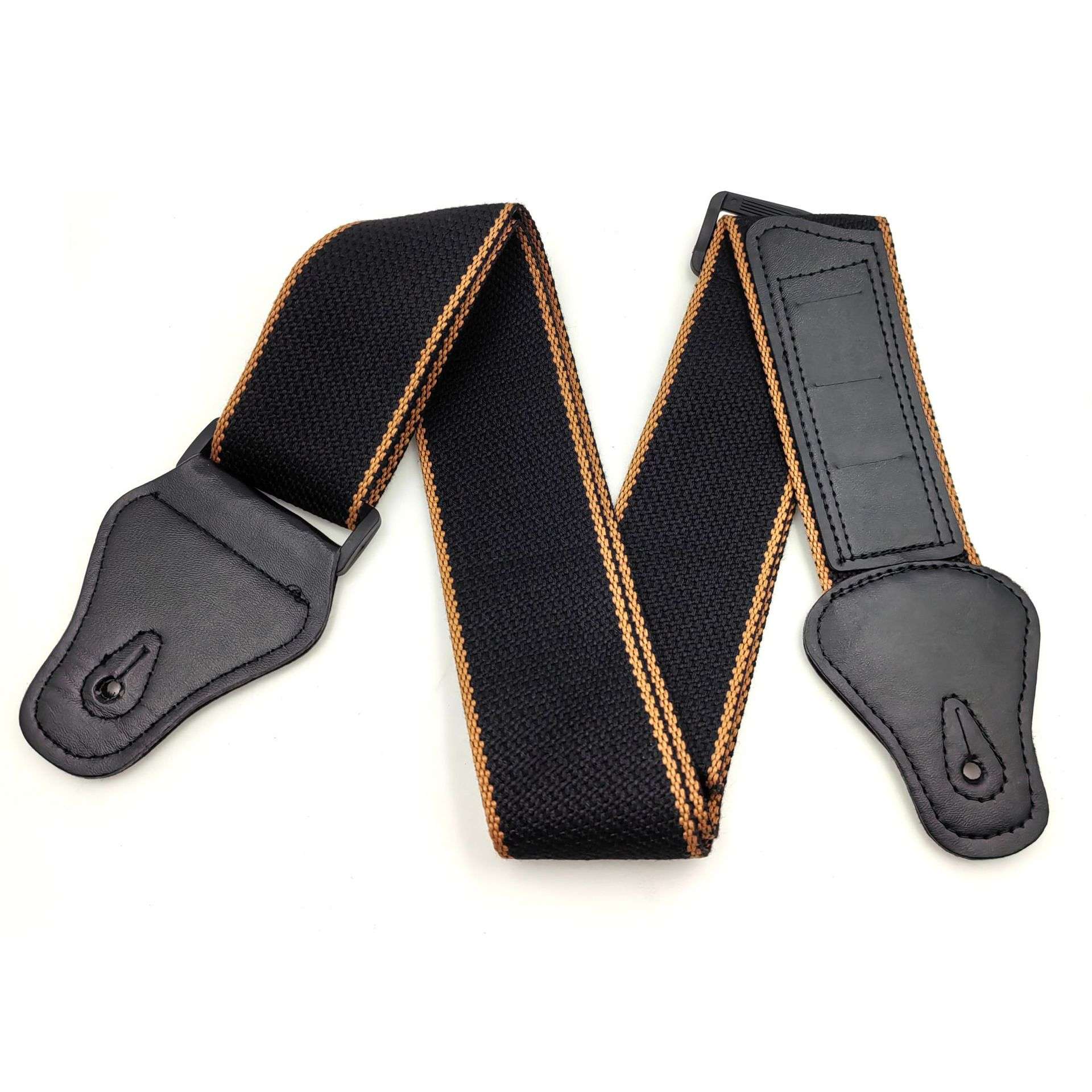 7件套 民谣电吉他背带 纯棉背带 背带扣垫片 琴头带 拨片吉他配件