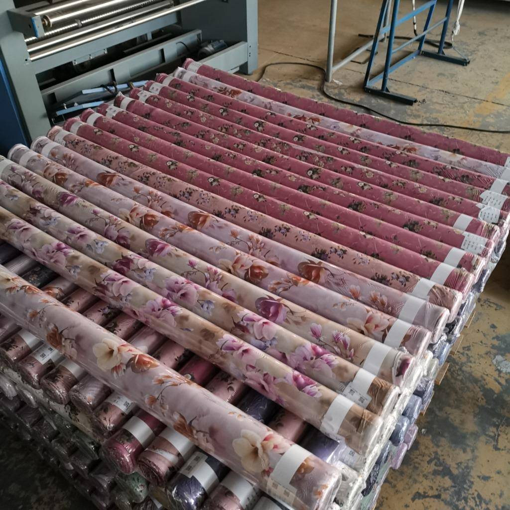 蓝凯全自动布匹包装机皮革包装机无纺布套膜真空热收缩包装机