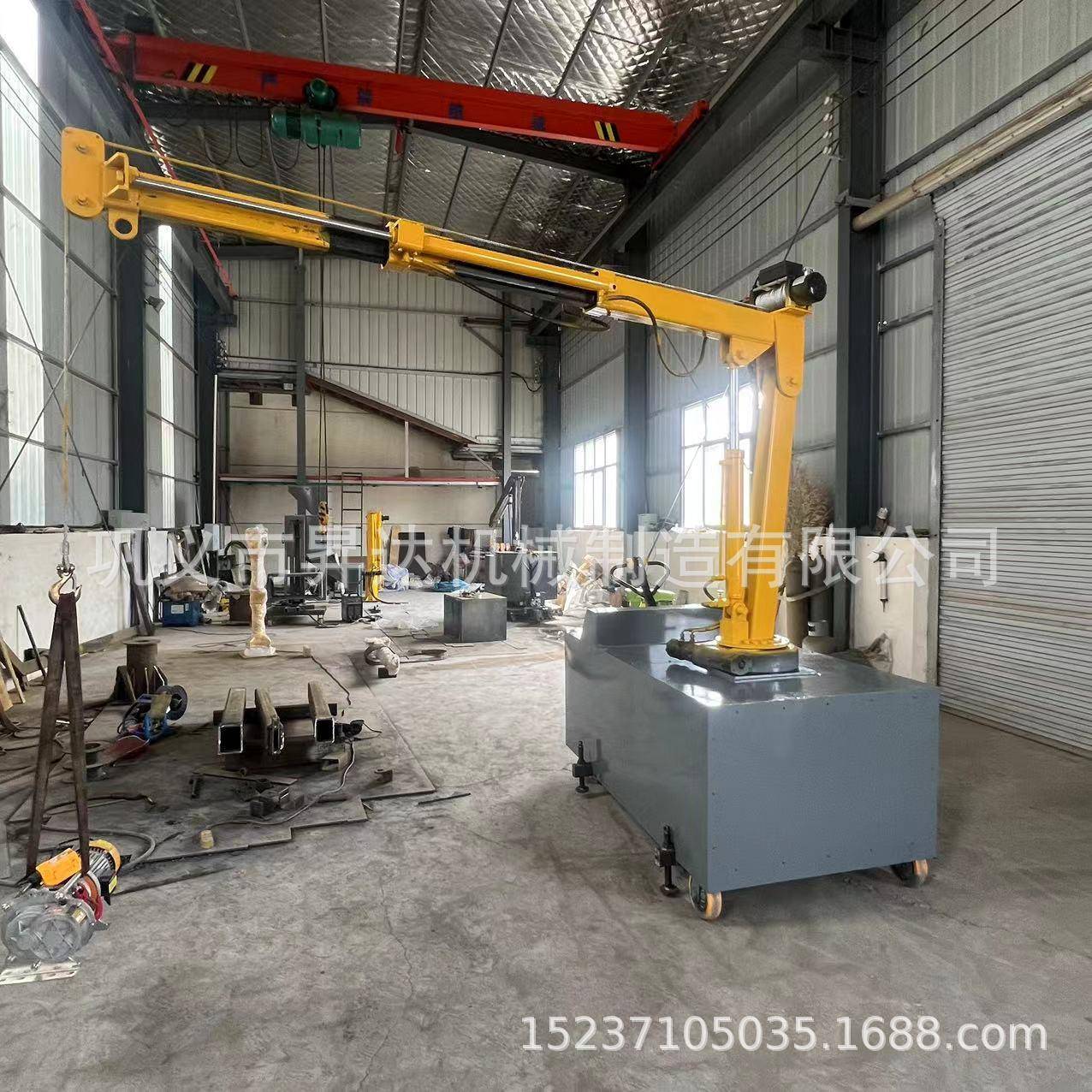 配重式重型移动小吊机注塑厂移动式全液压起重机60旋转起重设备