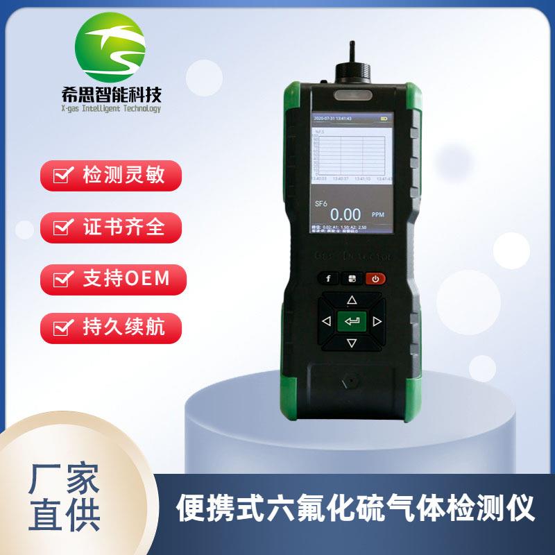 便携式六氟化硫定量检漏仪红外原理手持式SF6气体检测仪探测仪
