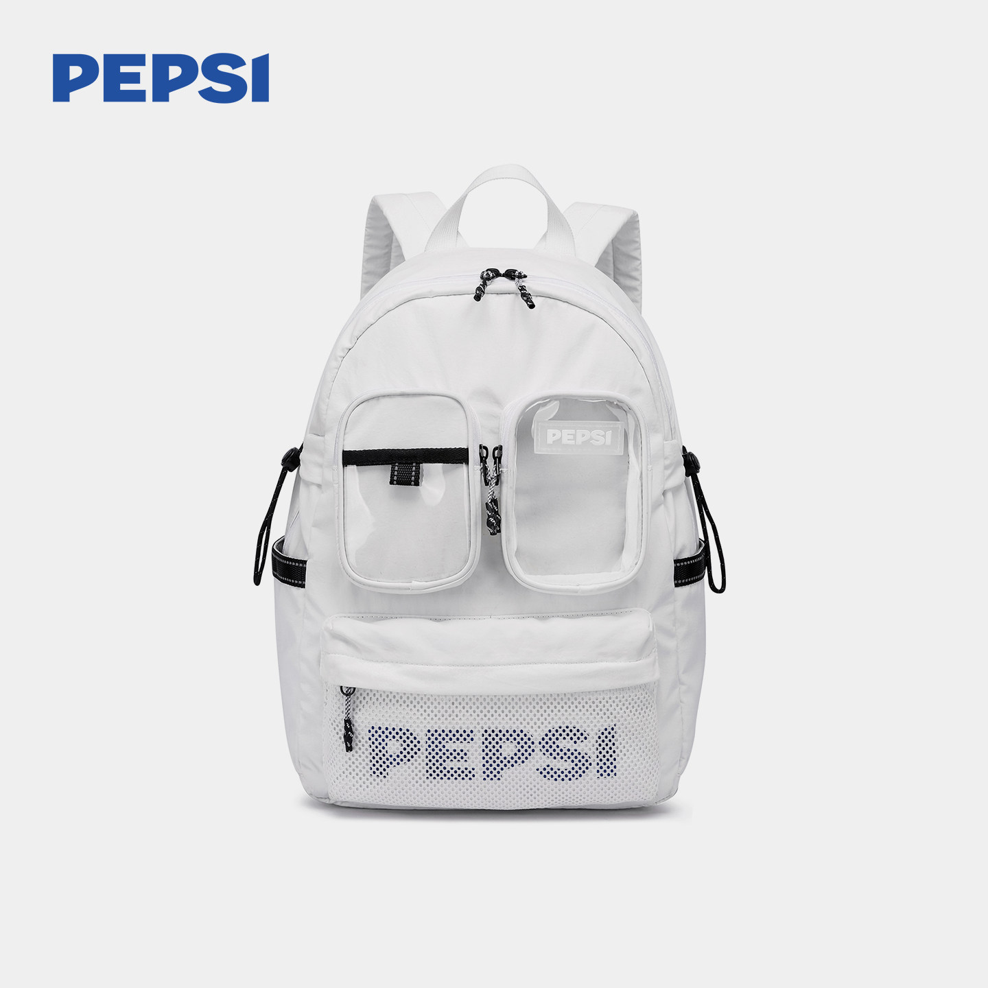 Pepsi/百事双肩包初中高中大学生男女上课通勤大容量电脑书包背包