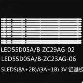 ZC23AG 适LT 55MAW596 LC546PU2L03灯条LED55D05A 55MB508