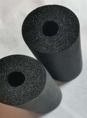 【神州】橡塑海绵保温管隔音黑色橡塑保温材料隔热阻燃橡塑管