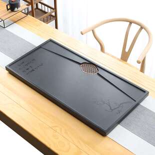 天然乌金石茶盘家用2026新款茶台茶海客厅高档功夫一体石材茶托盘