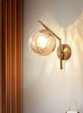 欧式客厅卧室床头壁灯 书房楼梯过道LED灯 现代简约酒店宾馆壁灯