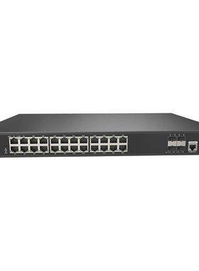 光网视网管千兆POE交换24+4SFP光口24POE-4XF-S2-LI交换机52V监控