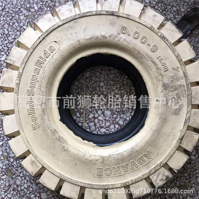 供应叉车轮胎 5.00-8 环保叉车实心轮胎 4.00-8
