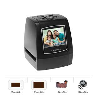 35/135mm胶片扫描仪 菲林底片幻灯片扫描带2.36英寸LCD屏