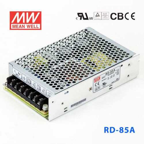 RD-85A/85B明纬85W双输出5V12V24V开关电源NED-75A/75B工业专用