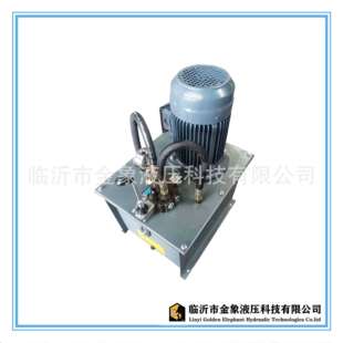 液压系统液压泵站3KW立式电机十通径高手感手动一连齿轮泵60L泵站