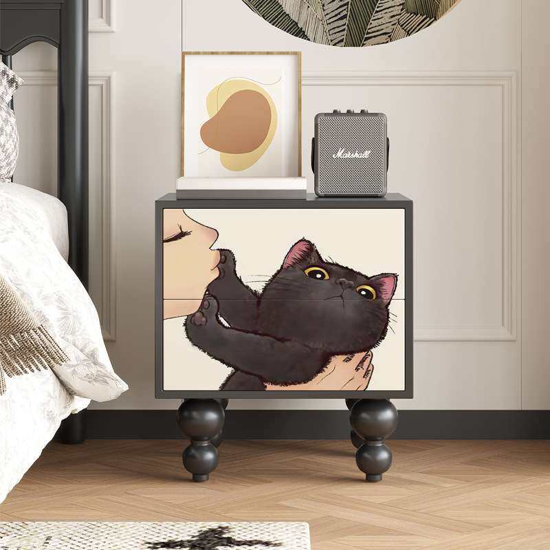 简约现代实木床头柜家用猫咪卧室储物柜小型边柜创意多功能收纳柜,玩具/童车/益智/积木/模型,遥控车升级件/零配件,淘宝优惠券,粉丝福利购,淘宝优惠卷