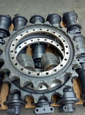 三一SR200C SR385RC8旋挖钻配件 履带底盘 三一支重轮引导驱动轮