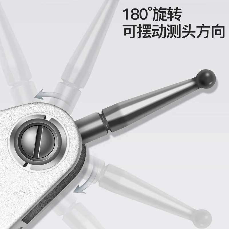 上工杠杆百分表0-0.8*0.01千分表0-0.2*0.001杠杆指示表校表小表