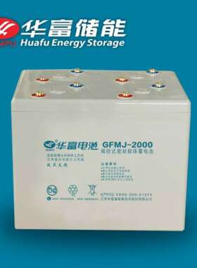 华富储能用铅酸蓄电池2V3000AH CN-3000通讯基站ups船舶直流屏