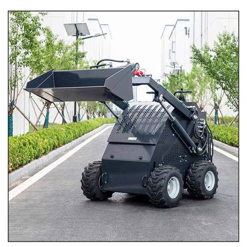 mini skid steer loader 轮式小型滑移装载机 微型小铲车 Wheeled