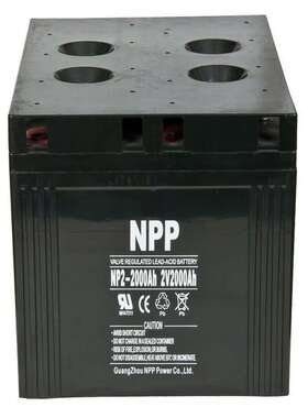 耐普NP2-2000AH 耐普蓄电池2V2000AH 直流屏专用蓄电池 铅酸免维