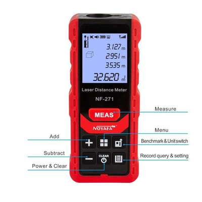 Range Finder Laser Distance Digital Range Finder Meter Measu