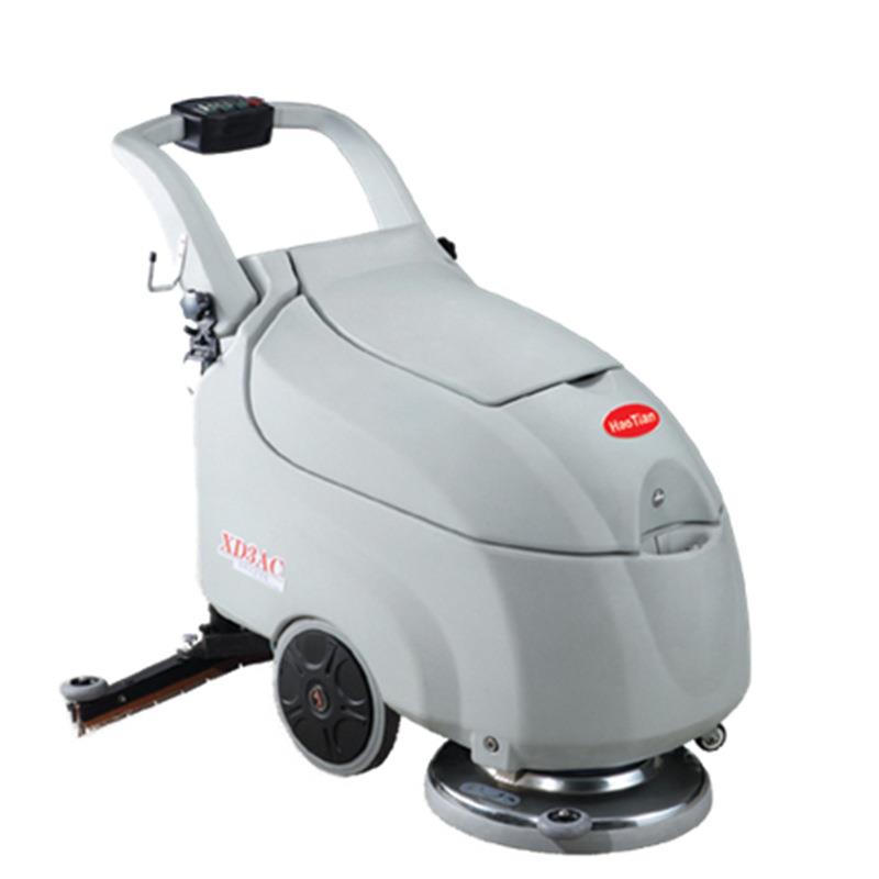 皓天XD3AC电线式洗地吸干机拖地机全自动手推式洗地机