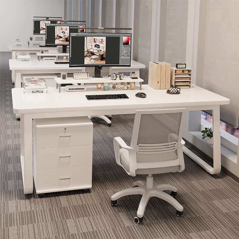 办公桌简约现代办公室桌职员桌椅组合简易员工位家用书桌电脑桌子,鲜花速递/花卉仿真/绿植园艺,割草机/草坪机,淘宝优惠券,粉丝福利购,淘宝优惠卷