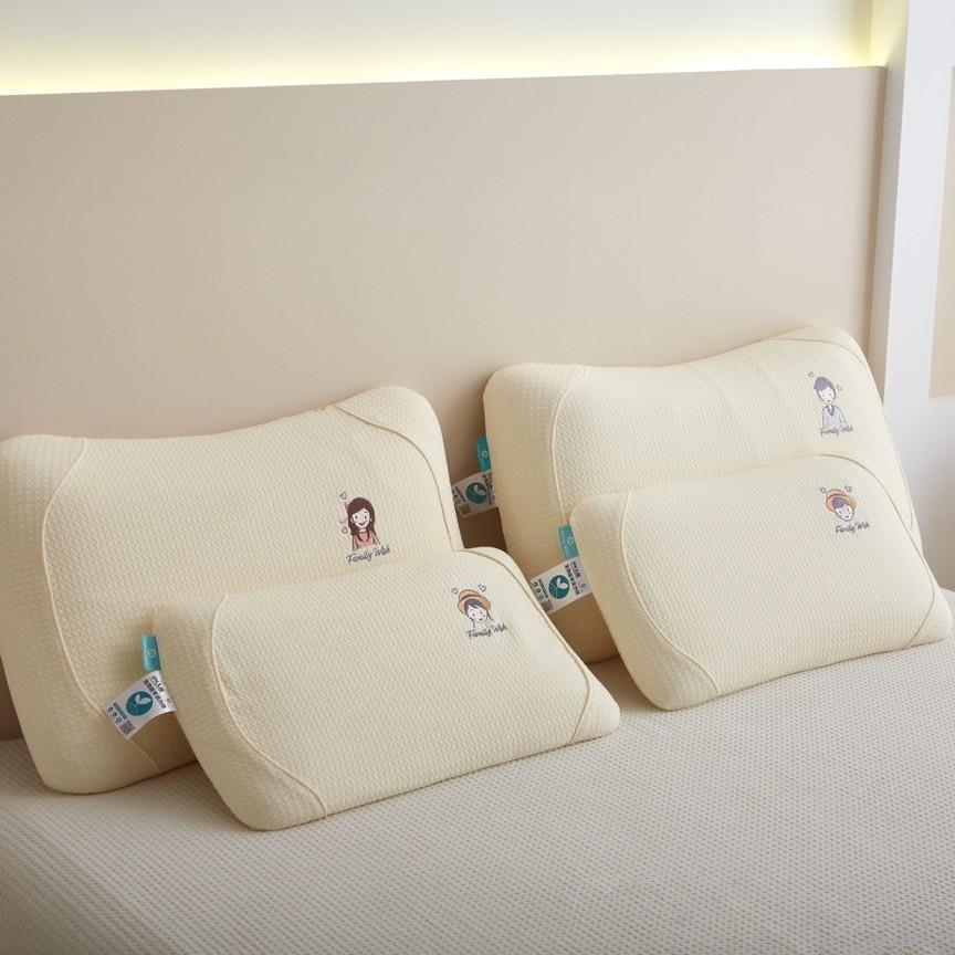 曼之萱生物基枕亲子系列零压力记忆枕儿童大人枕头芯