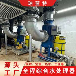 全滤式综合水处理器 DN200管道式防污泥滋生多相全程综合水处理器