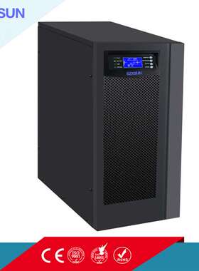 深圳厂家ups电源C6KS 4800W蓄电池不间断电源机房服务器外接192V