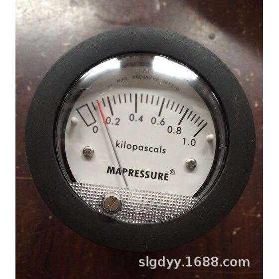 5000型迷你微压差表 工作台小巧型微压差表 0-125Pa 0-500pa
