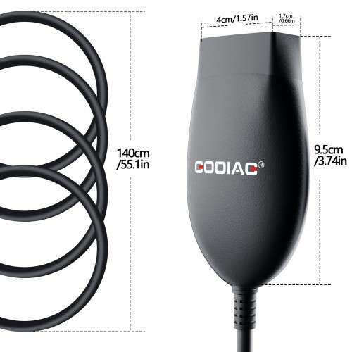 跨境GODIAG GD101 J2534 Diagnostic Cable Support J2534&ELM327