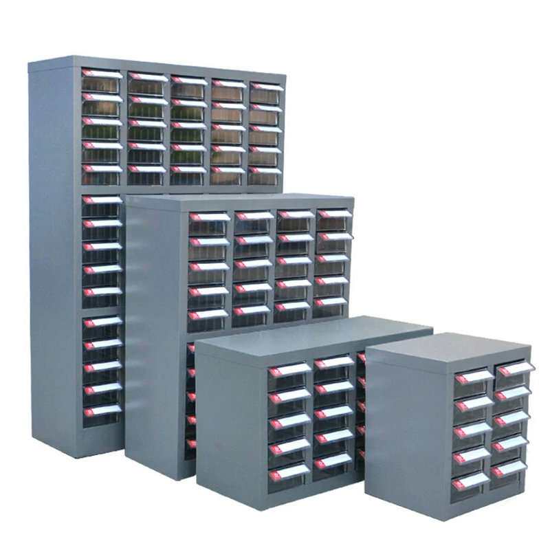 24/40/48/75/200抽塑料零件柜工具样品柜抽屉式仓储收纳柜元件柜
