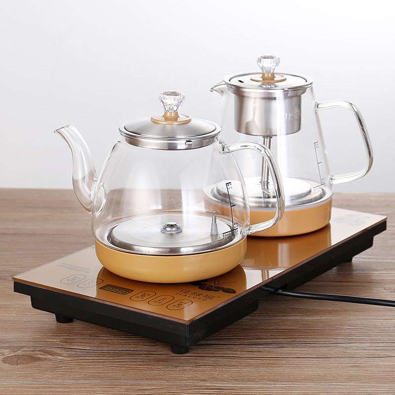 全自动上水底部上水烧水壶茶水器电热炉茶台茶桌专用嵌入式茶炉