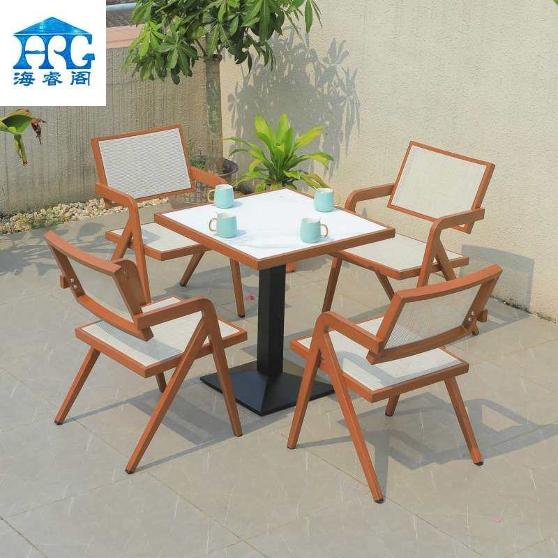 铝合金桌椅压布椅东南亚风餐厅咖啡店花园防水防晒室外桌椅组合,电子元器件市场,其它元器件,淘宝优惠券,粉丝福利购,淘宝优惠卷