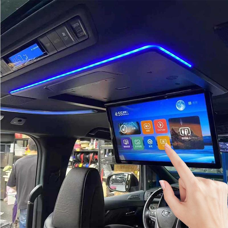 15.6寸阿尔法全电动吸顶安卓显示器车载吸顶安卓显示器3+32G