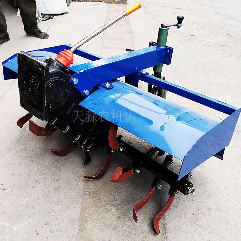 手扶拖拉机旋耕机单双面犁农用小型农机具起垄器犁开沟器防滑轮