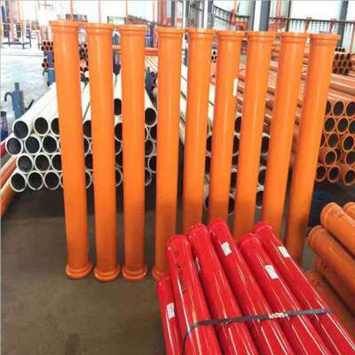 搅拌站用混凝土泵管 DN125高/低压无缝直管 3米混凝土输送地泵管