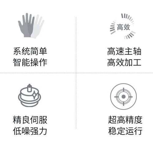 高速雕铣机jnc1610m精雕机cnc数控机床