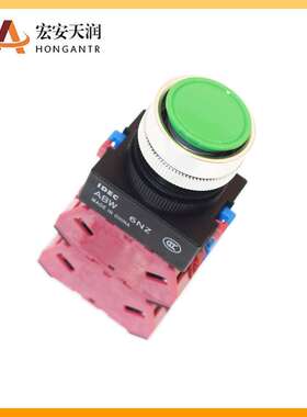 IDEC和泉 按钮开关ABW122G. 开孔尺寸22mm