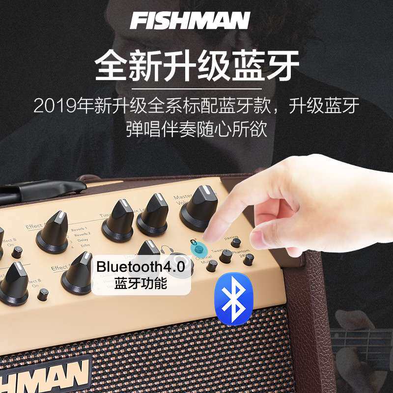 渔夫Fishman 民谣木吉他弹唱音箱 Loudbox mini 箱琴音响 拾音器