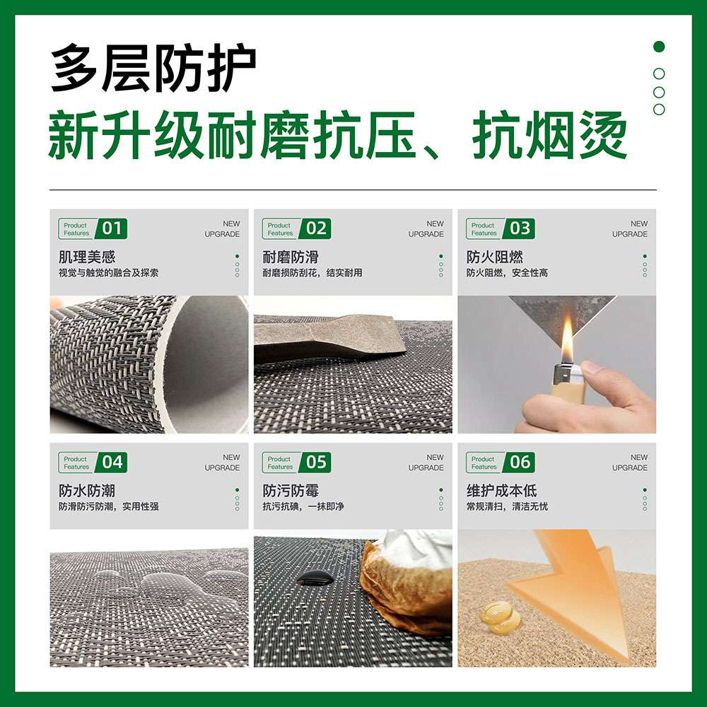 PVC编织纹地板酒店吸音隔音pvc地胶防滑耐磨办公室防潮塑胶地板