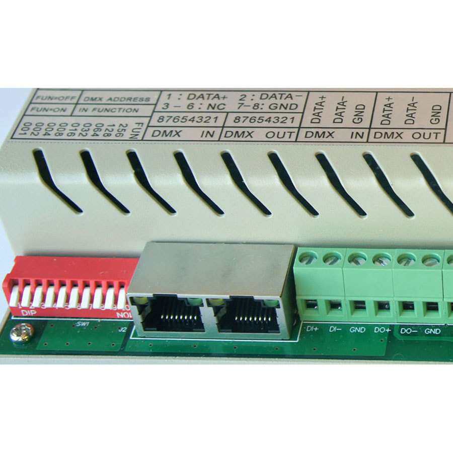 多通道DMX512解码器点光源驱动器18通道LED控制器