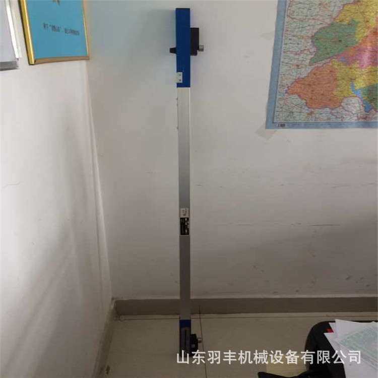 矿山用轨道精密测量铁路1435mm水平轨距尺钢轨测量工具支距尺方尺