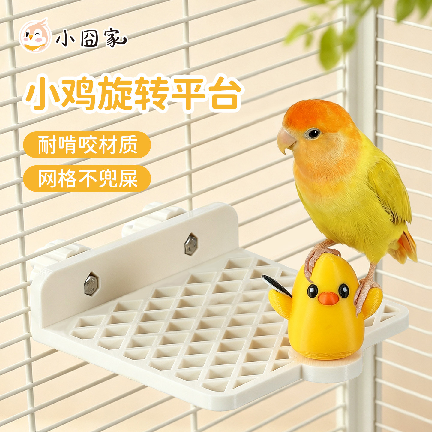 鹦鹉旋转平台牡丹虎皮底网站台图片