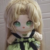 实拍现货第五人格小女孩忆竹属性20cm棉花娃娃送女友朋友生日礼物