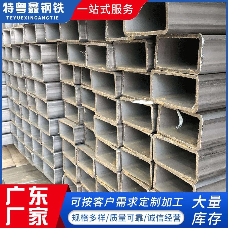 无缝方管现货热轧镀锌方矩管广东佛山建筑幕墙用大口径焊接方通